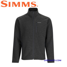 Куртка Simms Rivershed Full Zip Black Heather